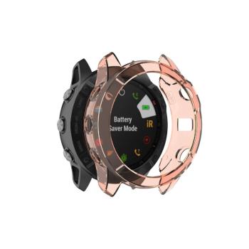 TPU HALF COVER Kryt pre Garmin Fenix 6X / 6X Pro oranžový