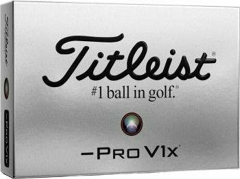 Titleist Pro V1x 2023 White Left Dash Left Dash Golfové lopty