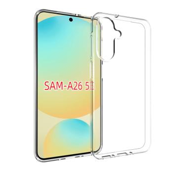 TPU Ochranný kryt pre Samsung Galaxy A26 priehľadný