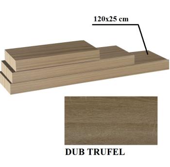 Nástenná polička GANA 120x25 Dub
