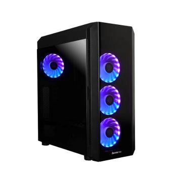 CHIEFTEC skriňa SCORPION 3, ATX, 1x USB-C 3.2, 2x USB 3.1, 4x 120mm ARGB Fan, ARGB Hub, čierna