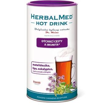 HERBALMED HotDrink Dr.Weiss dýchacie. cesty 180 g + vitamín C (3010049)