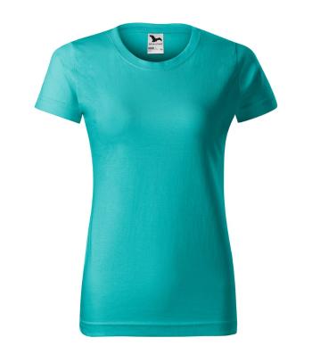 MALFINI Dámske tričko Basic - Emerald | L