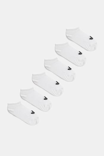 Ponožky adidas Originals 6-pak biela farba, JW5336