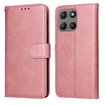 SMOOTH Peňaženkové puzdro pre Motorola Moto G15 / G15 Power ružový