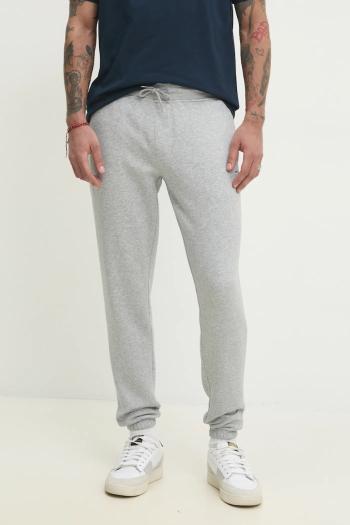 Tepláky Tommy Jeans šedá farba, jednofarebné, DM0DM20473