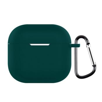 HOOK Silikónový obal pre Apple AirPods 4 tmavozelený
