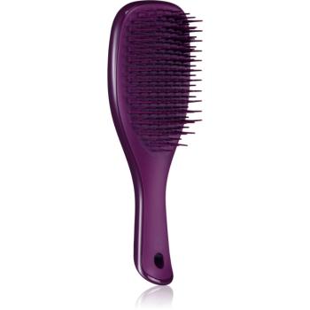 Tangle Teezer Mini Ultimate Detangler Midnight Plum malá plochá kefa na rovné a kučeravé vlasy 1 ks