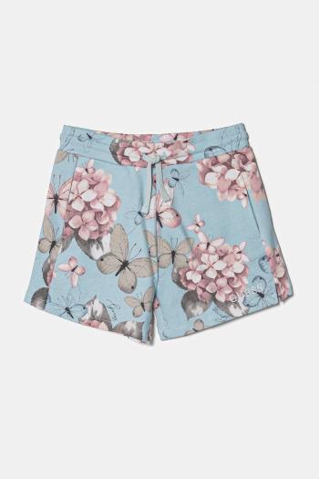Detské bavlnené šortky Guess vzorované, nastaviteľný pás J5RD15 KA6R4