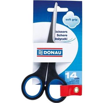 DONAU Soft Grip 14 cm čierno-modré (7932301PL-10)