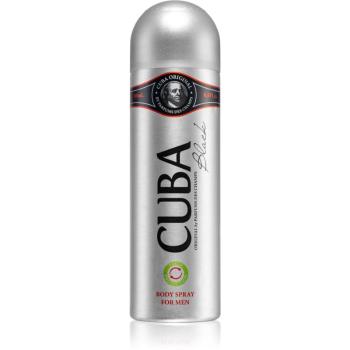 Cuba Black dezodorant v spreji pre mužov 200 ml