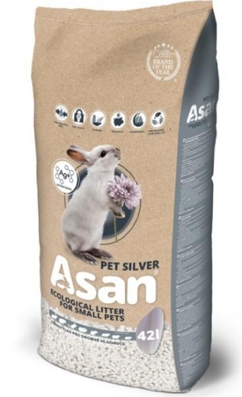 Podstielka ASAN hlodavce Pet Silver 42L (8kg)