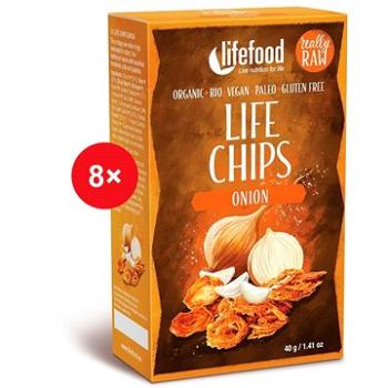 Lifefood LIFE CHIPS cibuľové RAW BIO – 8 ks (1078)