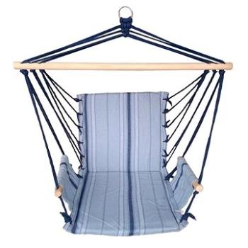 Hojdacie kreslo Sedco relax 103 × 56 cm svetlomodré (31014E)