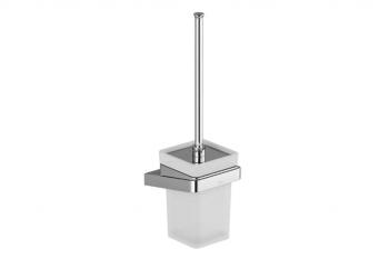 RAVAK - 10° WC kefa nástenná s držiakom, chróm/sklo X07P330