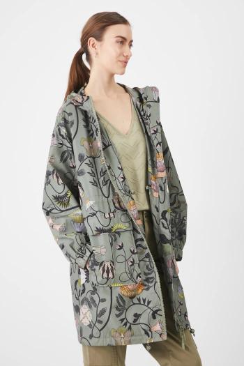 Bunda parka Medicine dámska, zelená farba, prechodný, oversize