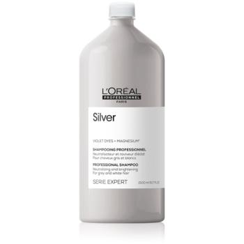 L’Oréal Professionnel Serie Expert Silver strieborný šampón pre šedivé vlasy 1500 ml