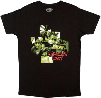 Green Day Tričko Photo Montage Unisex Black M