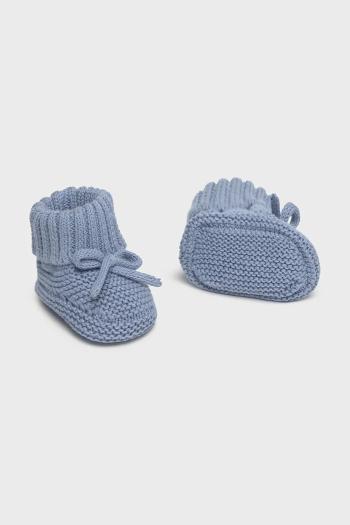 Topánky pre bábätká Mayoral Newborn modrá farba, 9970