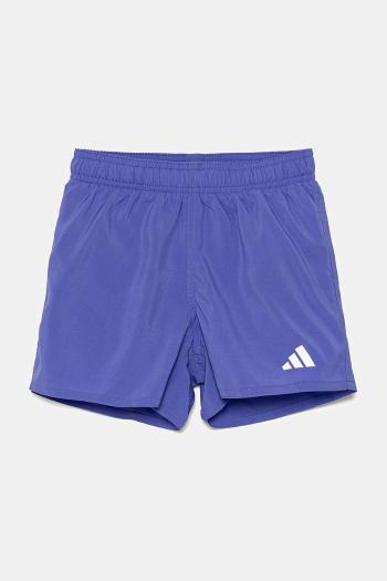 Detské plavkové šortky adidas Performance fialová farba, JG3593