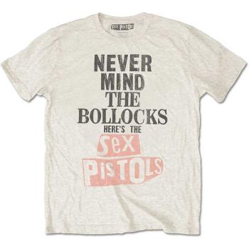 Sex Pistols tričko Bollocks Distressed Natural 3XL