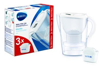 BRITA Filtračná kanvica Marella Memo 3MX+, biela