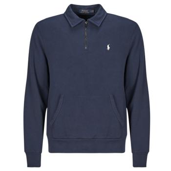 Polo Ralph Lauren  SWEATSHIRT DEMI ZIP EN MOLLETON  Mikiny Námornícka modrá