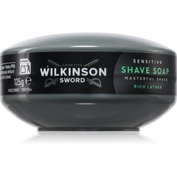 Wilkinson Sword Sensitive Shave Soap Rich Lather mydlo na holenie pre mužov 125 g