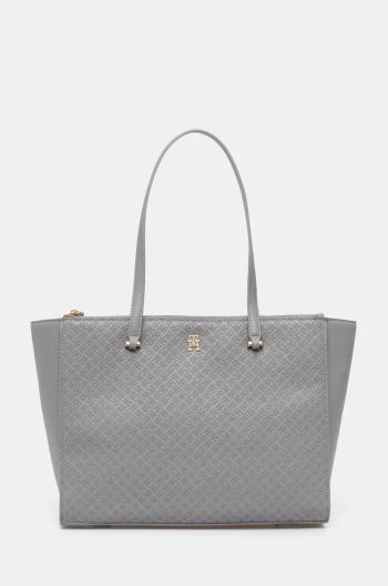 Kabelka Tommy Hilfiger šedá farba, AW0AW16948