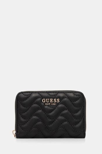 Peňaženka Guess MELISANDRA dámska, čierna farba, SWQG96 53140