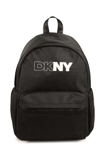 Detský ruksak Dkny čierna farba, veľký, s potlačou, D62061