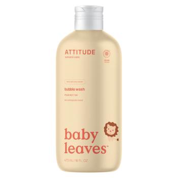 ATTITUDE Baby leaves Detská pena do kúpeľa s vôňou hruškovej šťavy 473 ml