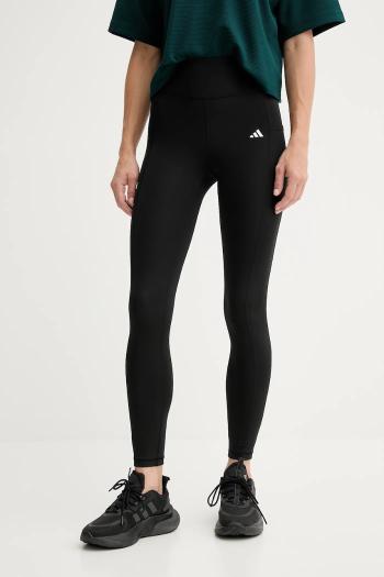 Tréningové legíny adidas Performance Optime čierna farba, jednofarebné, JM3067