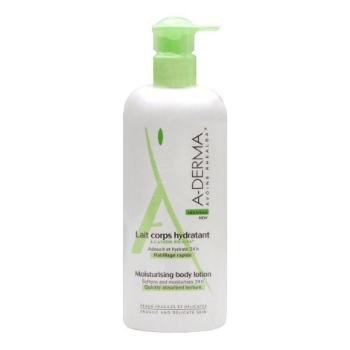 A-Derma Original Care hydratačné telové mlieko Softens and Moisturises 24h, with Pump 400 ml