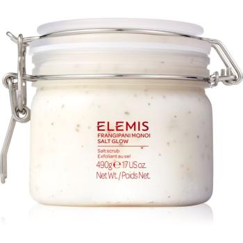 Elemis Body Exotics Frangipani Monoi Salt Glow minerálny telový peeling 490 g