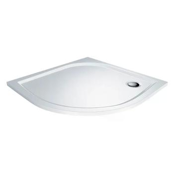 LaVilla sprchová vanička AIDA štvrťkruh 900 x 900 x 30 R550 biela BEZ nožičiek LA2211090R55