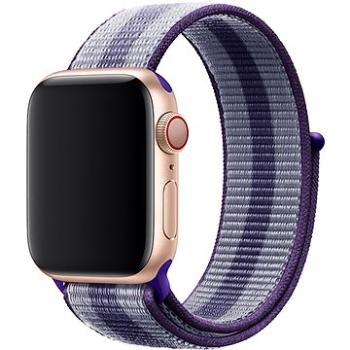 Eternico Airy na Apple Watch 42 mm/44 mm/45 mm  Dark Blue with Gray stripe (AET-AWAY-DaBG-42)