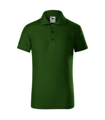 MALFINI Detská polokošeľa Pique Polo - Fľaškovo zelená | 158 cm (12 rokov)