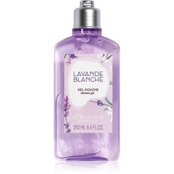 L’Occitane White Lavender upokojujúci sprchový gél 250 ml