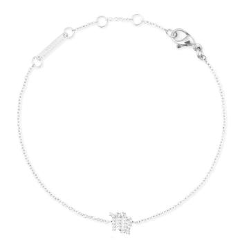 Daniel Wellington Oceľový retiazkový náramok znamenia Panna Crystal Zodiac DW00400936