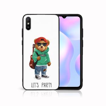 MY ART Silikónový obal Xiaomi Redmi 9A / 9AT BEAR (177)