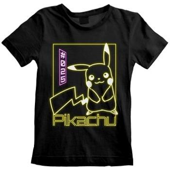 Pokémon – Pikachu Neon – detské tričko (GMERCHc0927nad)