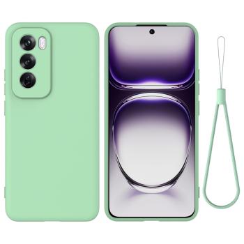 RUBBER Ochranný obal pre Oppo Reno12 5G zelený