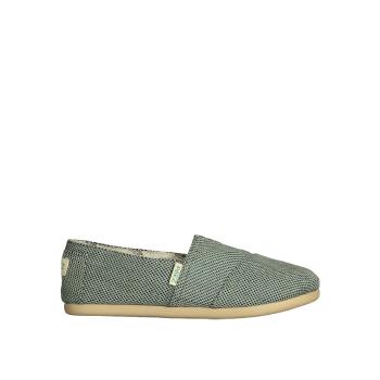 Paez  Gum Classic W - Panama Grey Green  Espadrilky Zelená