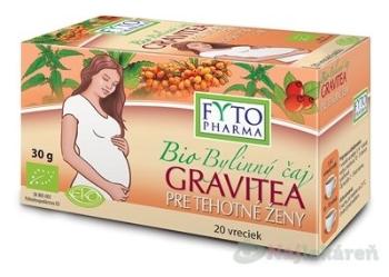 FYTO Bio Bylinný čaj GRAVITEA PRE TEHOTNÉ ŽENY nálevové vrecká 20x1,5 g