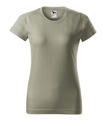 MALFINI Dámske tričko Basic - Svetlá khaki | XXL