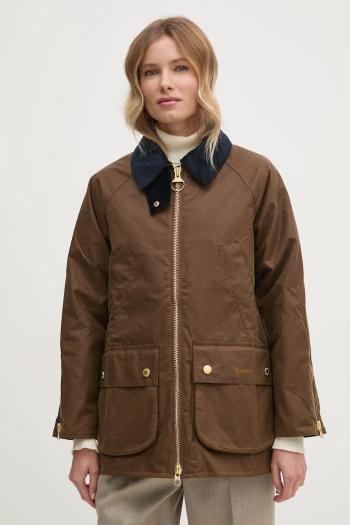 Bunda Barbour dámska, hnedá farba, prechodná, LWX1447TA51