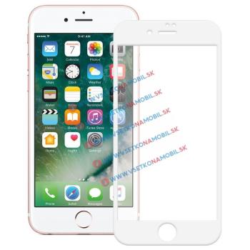 3D Tvrdené sklo Apple iPhone 7 Plus / 8 Plus  biele