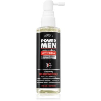 Joanna Power Men Body Hair Removal posilňujúci kondicionér proti vypadávaniu vlasov 100 ml