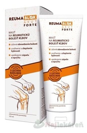 REUMABLOK AKUT FORTE masť na kĺby 125 ml